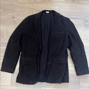 J Crew Men's Dark Brown Corduroy Blazer- Size M